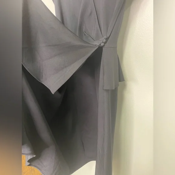 Lafayette 148 Silk Midi Wrap Dress - Picture 8 of 12